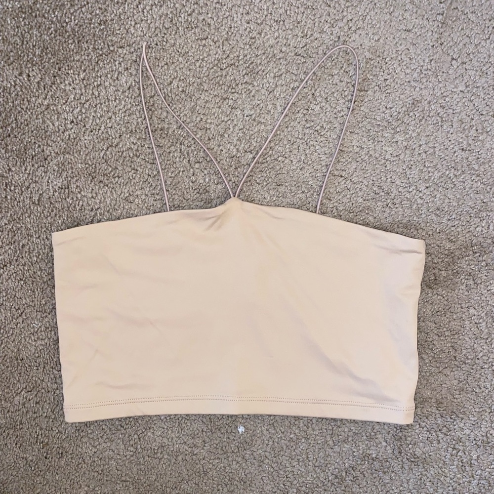 NWT Forever 21 V Neck Cropped Top